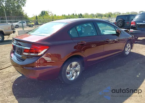2014 Honda Civic Lx z USA, uszkodzony, nr VIN 19XFB2F57EE034938